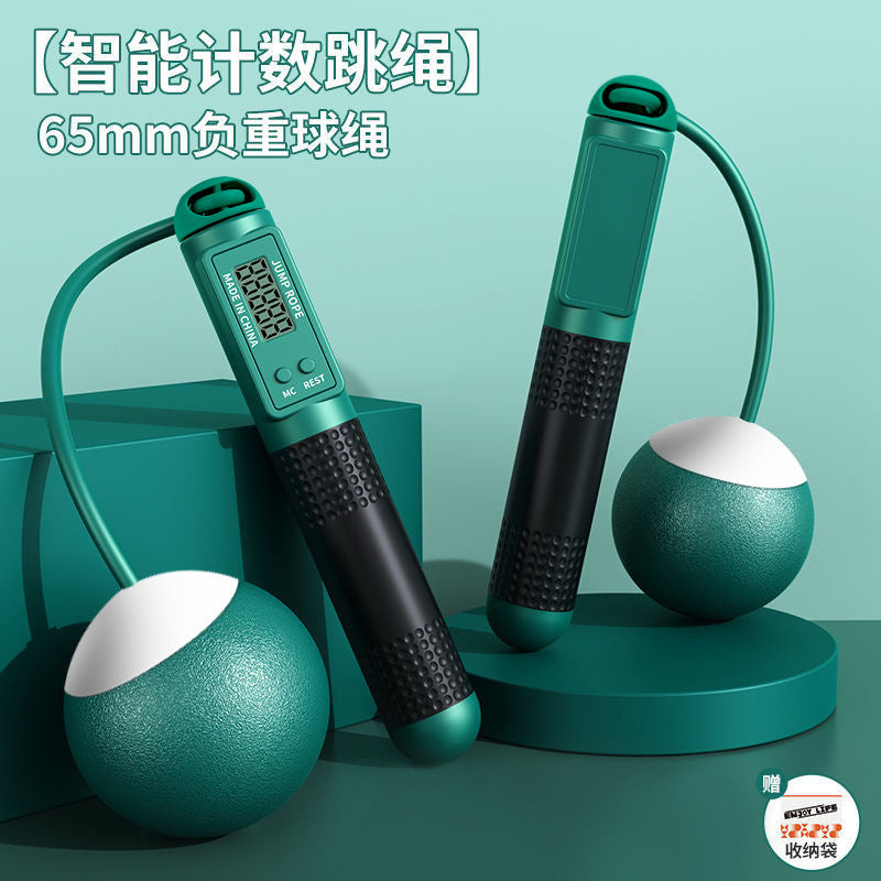 Smart Weighted Jump Rope with Electronic Counter