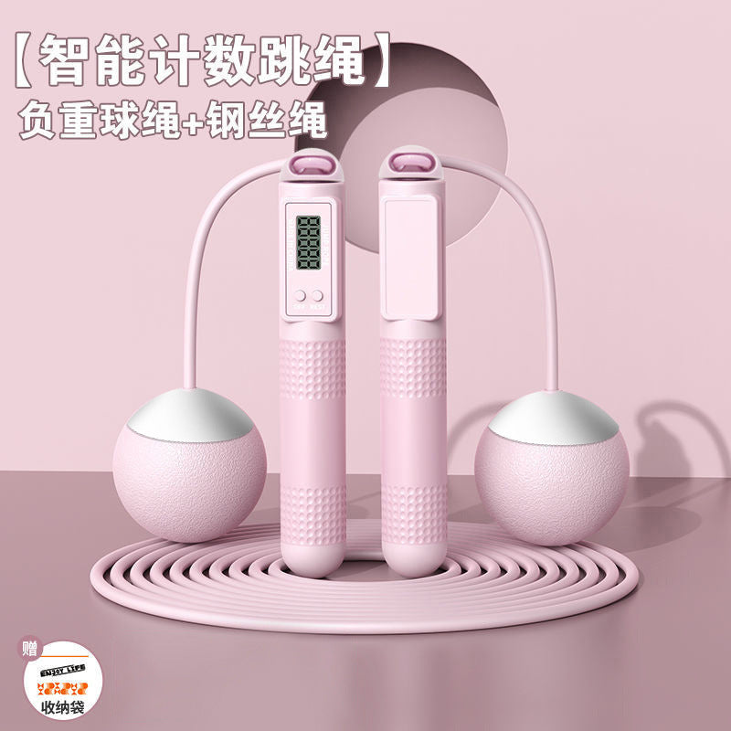 Smart Weighted Jump Rope with Electronic Counter