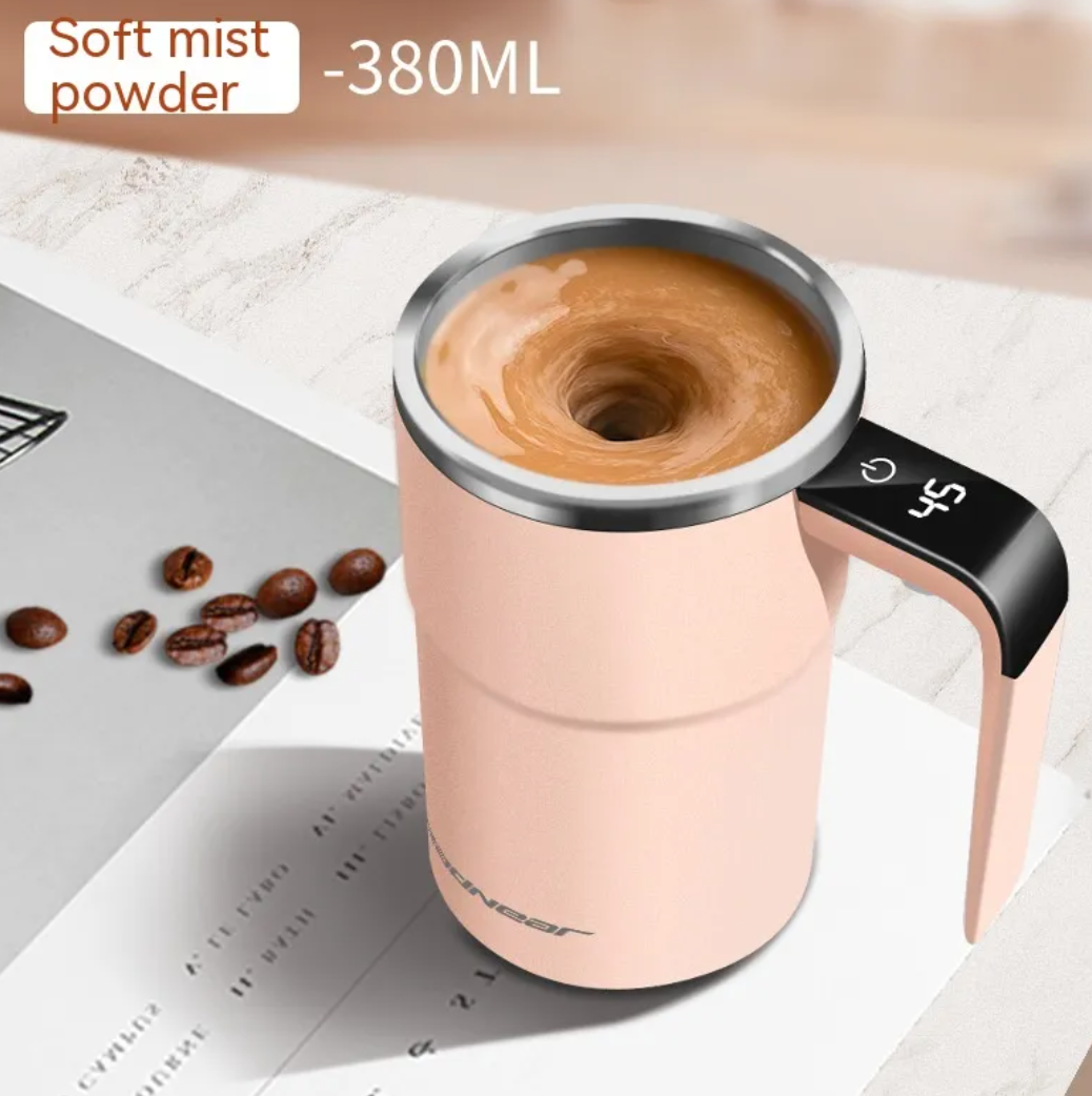 Self-Stirring Magnetic Mug