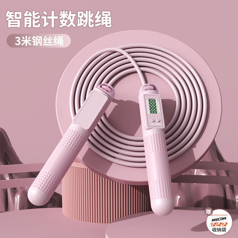 Smart Weighted Jump Rope with Electronic Counter