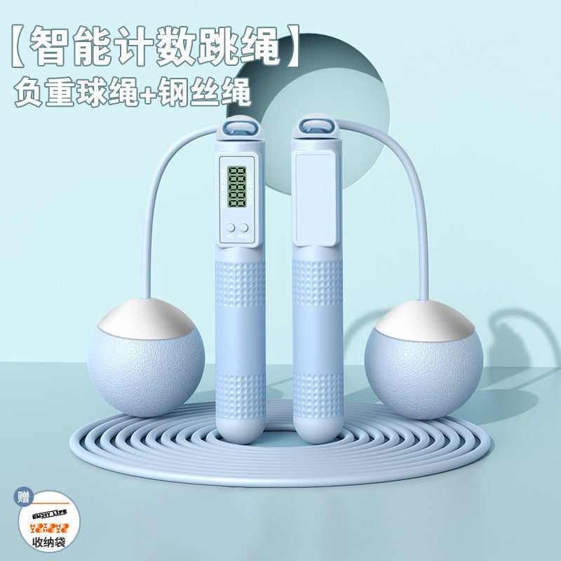Smart Weighted Jump Rope with Electronic Counter