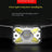 Smart Sensor Rechargeable LED Headlamp for Fishing