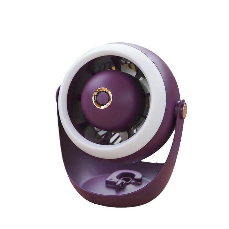 Wall-Mounted Outdoor Camping Light & USB Fan Combo