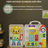 Montessori Busy Board for Toddlers