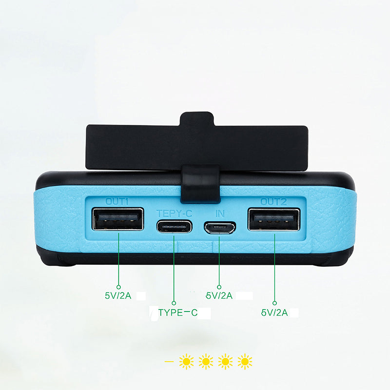 20000mAh Waterproof Magnetic Solar Power Bank