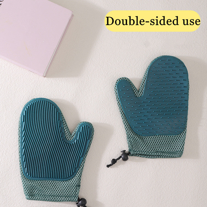 Massage and Hair Removal Gloves