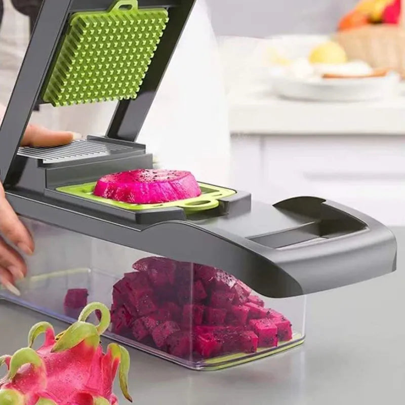 Vegetable Chopper & Slicer Set 15-in-1 Multi-Function