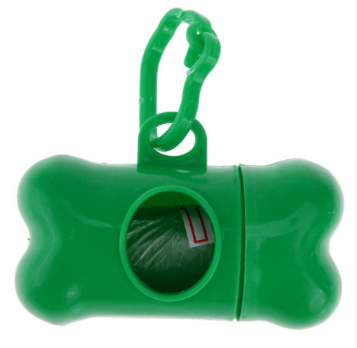Bone-Shaped Storage Box for Pet Toilet Picker Bags