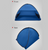 Mini Portable Pop-Up Beach & Camp Head Shade Tent (Windproof, Sun Shelter)