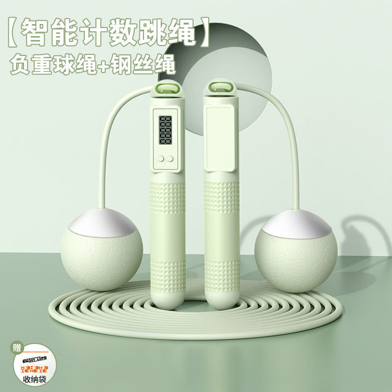 Smart Weighted Jump Rope with Electronic Counter