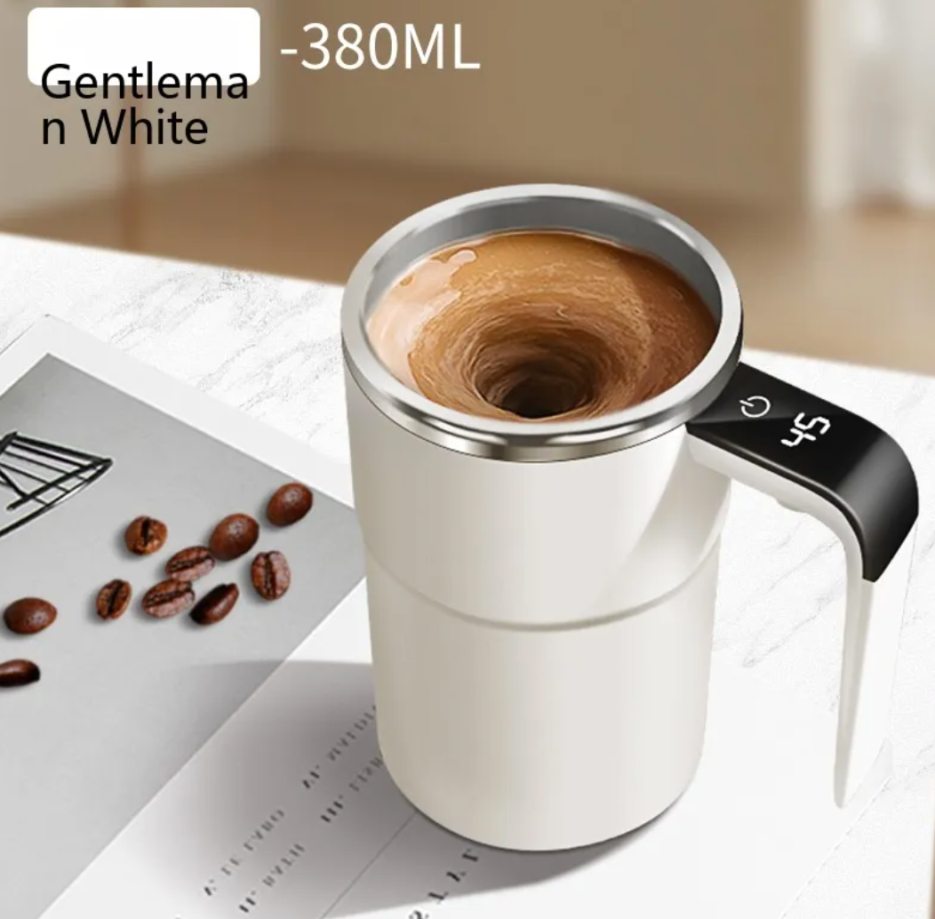 Self-Stirring Magnetic Mug