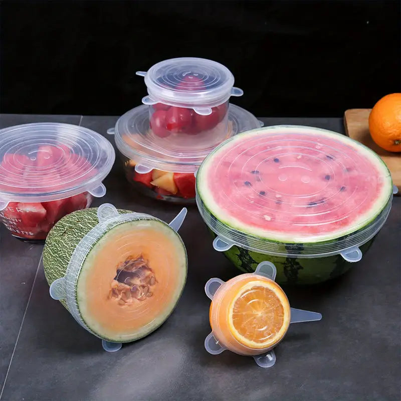 Silicone Stretch Lids Set for Food Storage