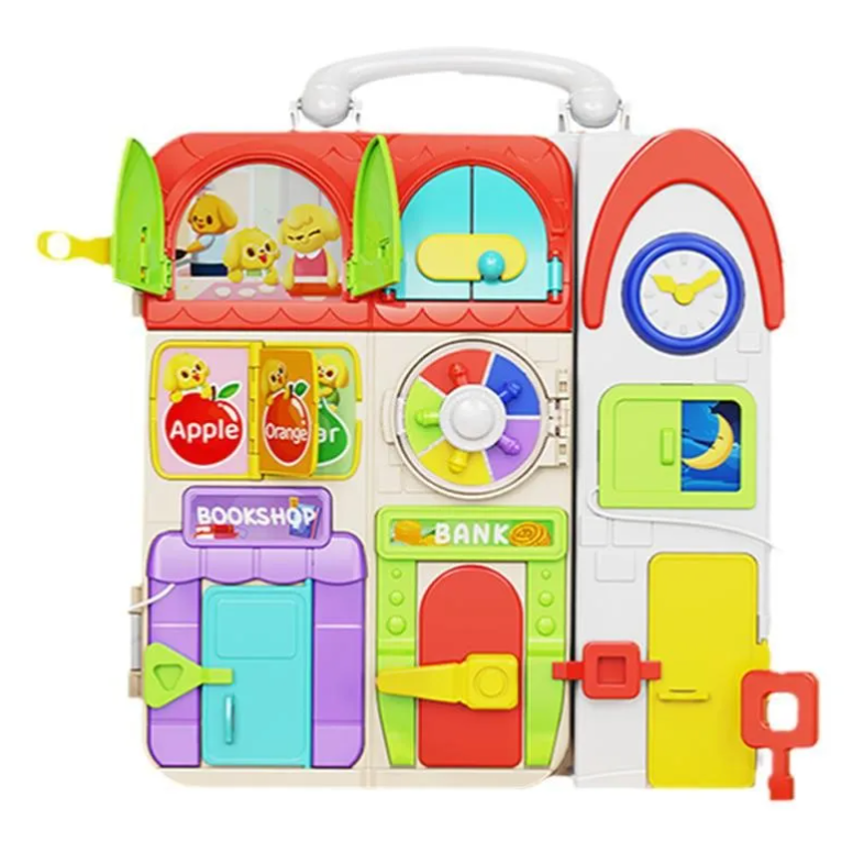 Montessori Busy Board for Toddlers