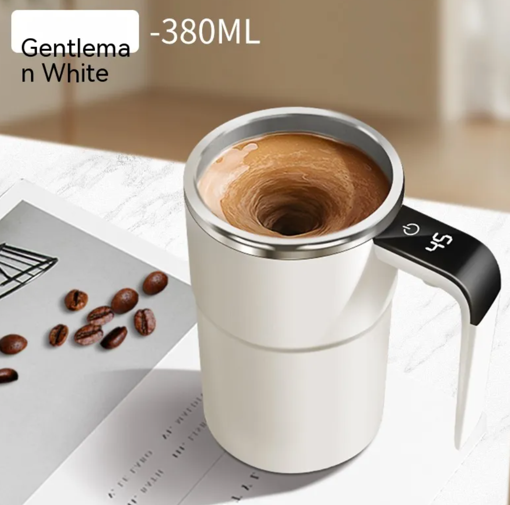 Self-Stirring Magnetic Mug